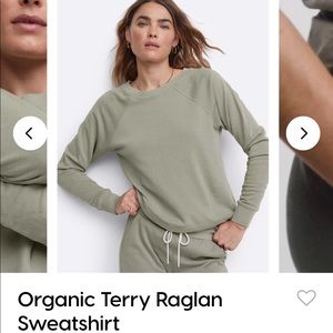 Mate The Label Organic Terry Raglan Sweatshirt